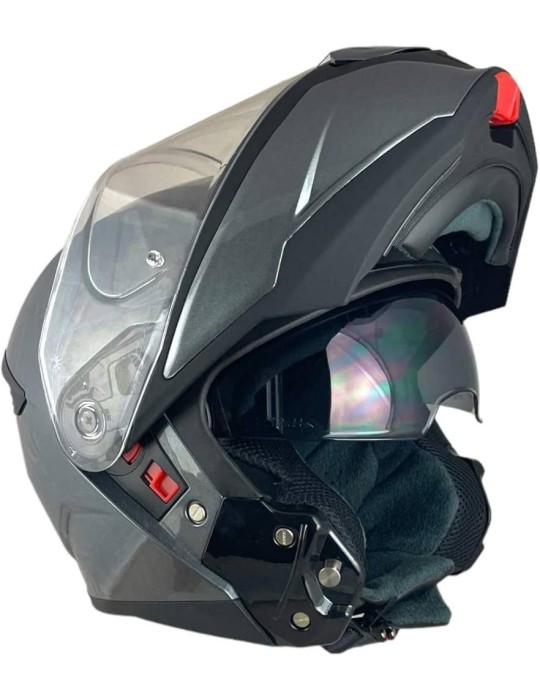 Casco modular SMK grafito