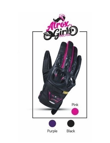 Guantes Air piel y textil mujer