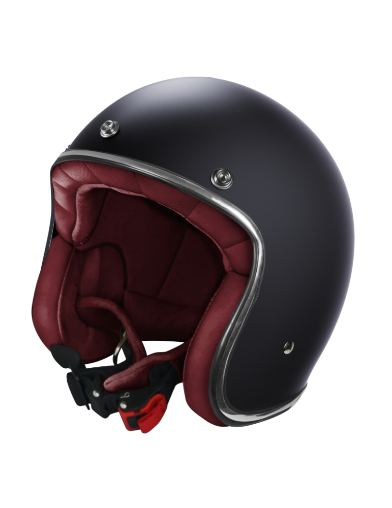Casco Stormer Quartz solid black matt