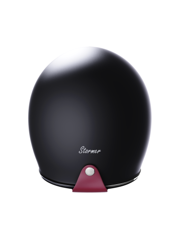 Casco Stormer Quartz solid black matt 2