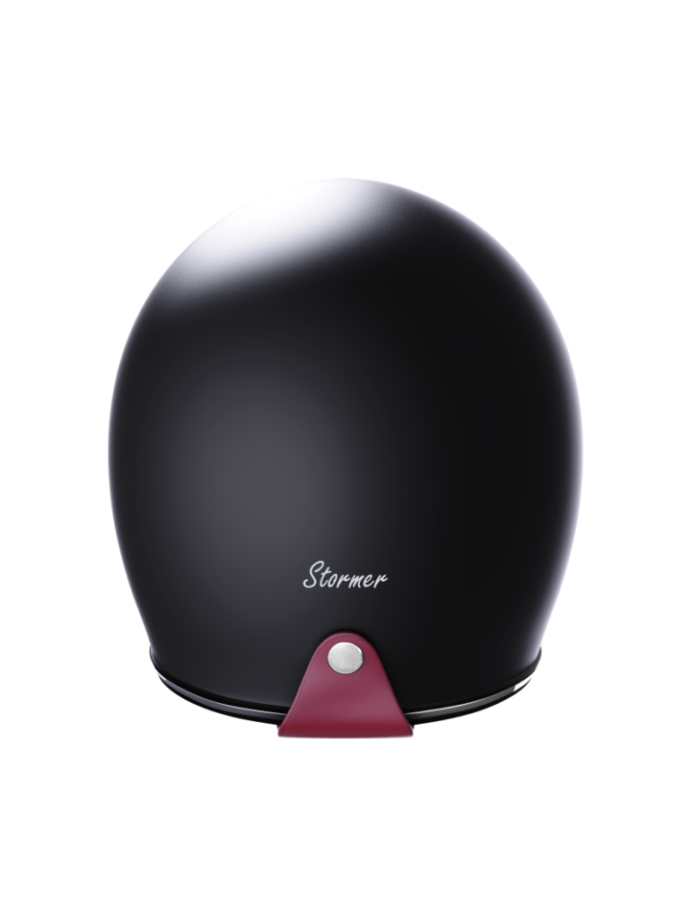 Casco Stormer Quartz solid black matt