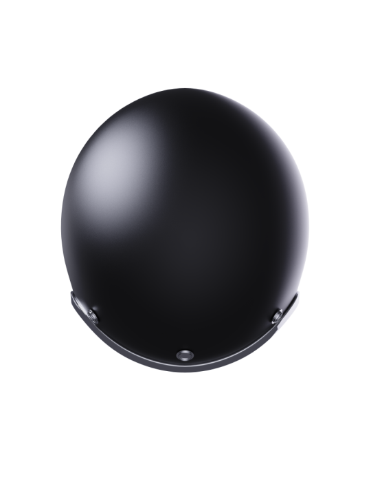 Casco Stormer Quartz solid black matt