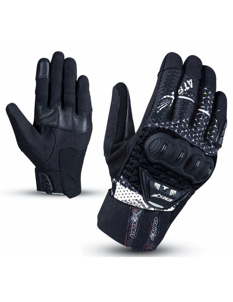 Air-Mesh & Leather Gloves